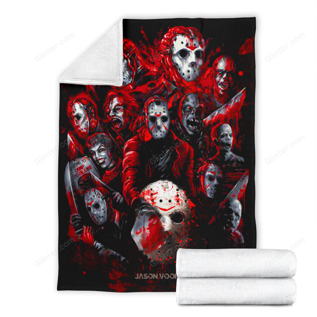 Jason Voorhees Premium Blanket 134