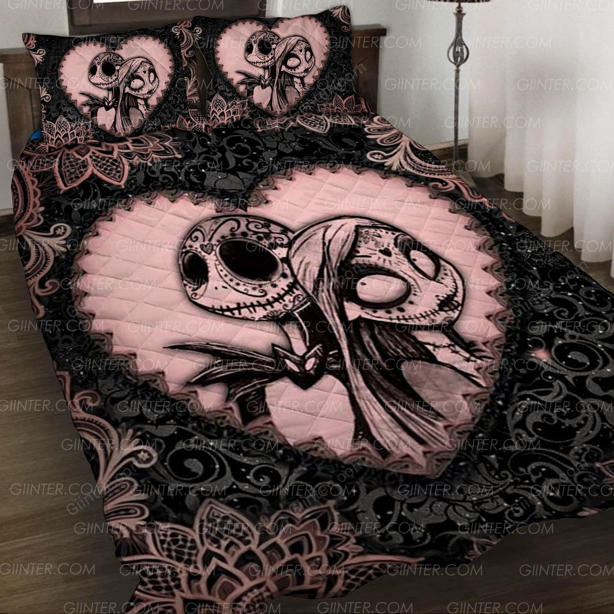 JS & Sally Quilt Bedding Set GINNBC95382