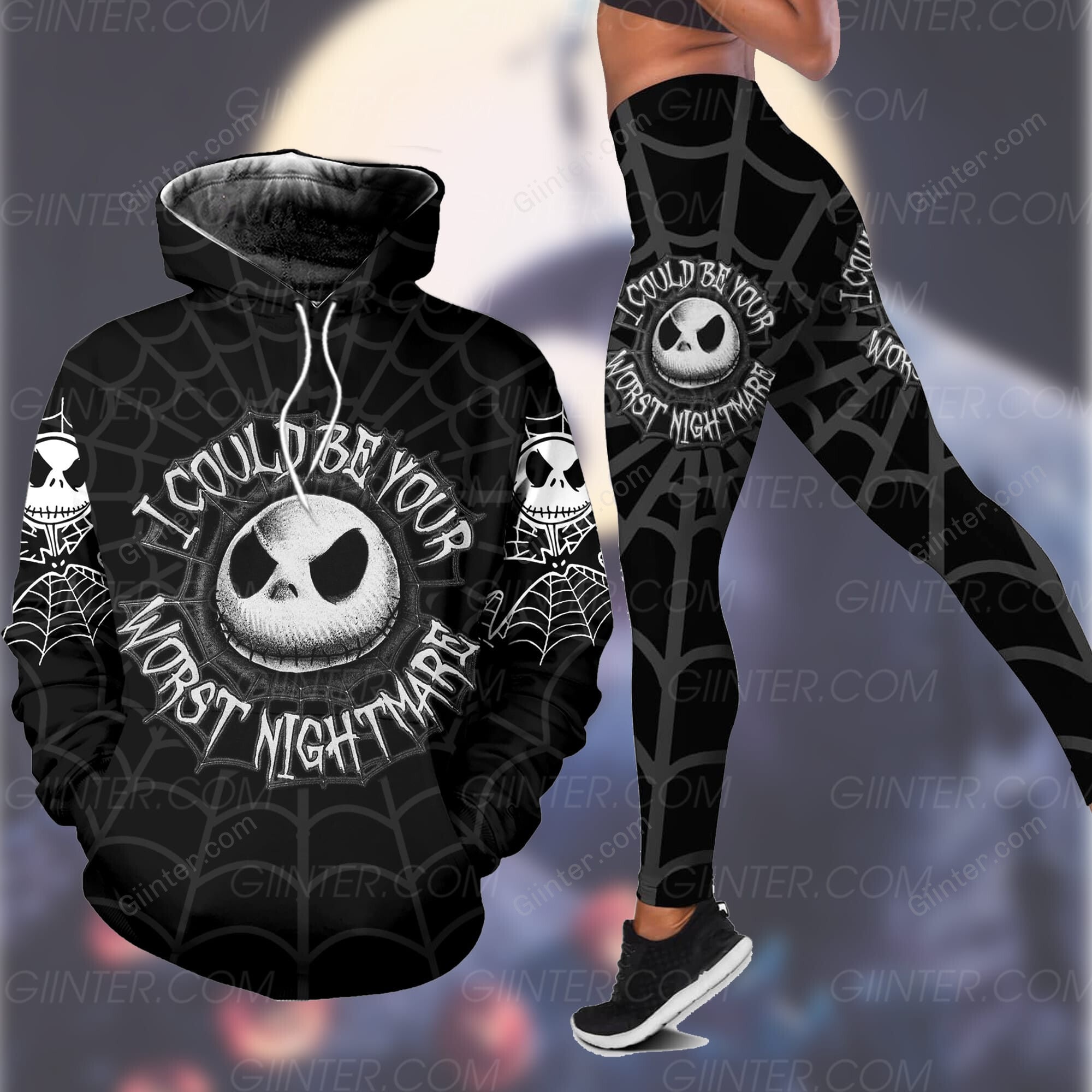 JS Your Worst Nightmare Combo Hoodie & Legging GINNBC61966