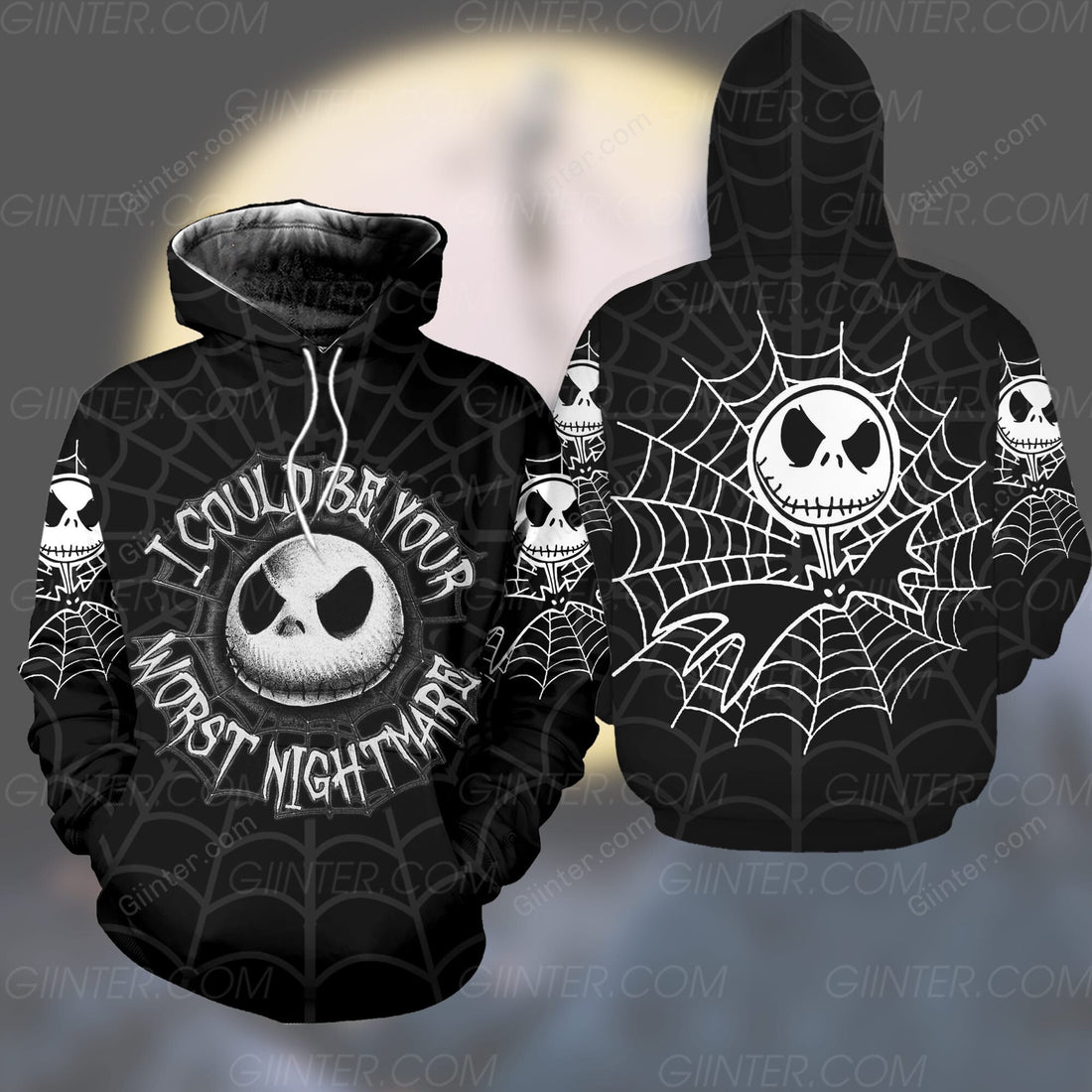 JS Your Worst Nightmare Combo Hoodie & Legging GINNBC61966