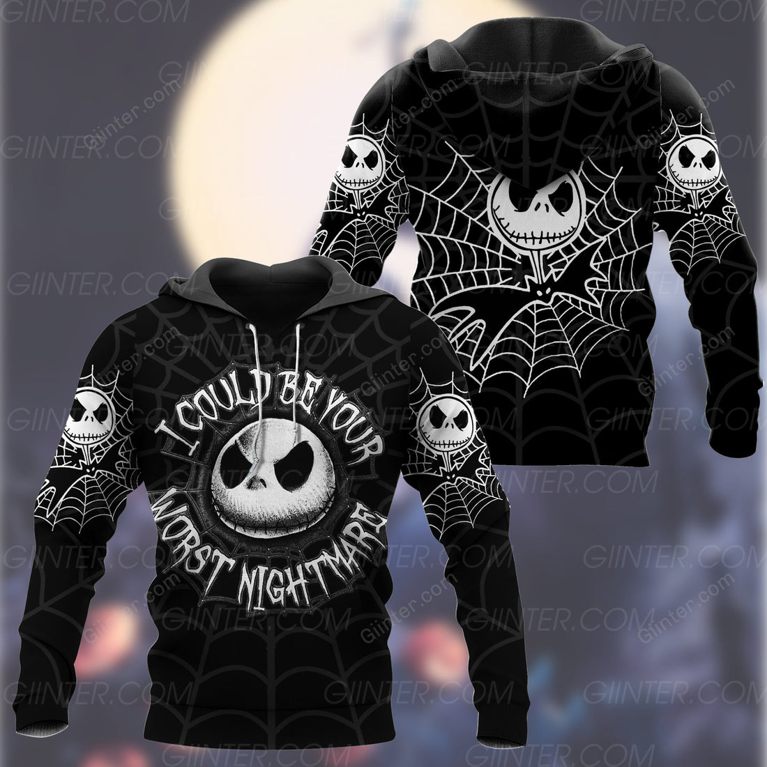 JS Your Worst Nightmare Combo Hoodie & Sweatpants GINNBC61966