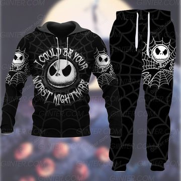 JS Your Worst Nightmare Combo Hoodie & Sweatpants GINNBC61966