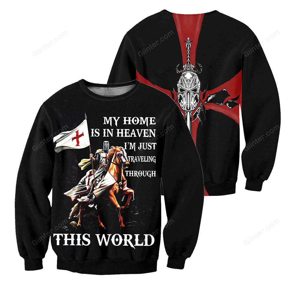 Knights Templar 3D All Over Printed Shirts For Men And Women 03