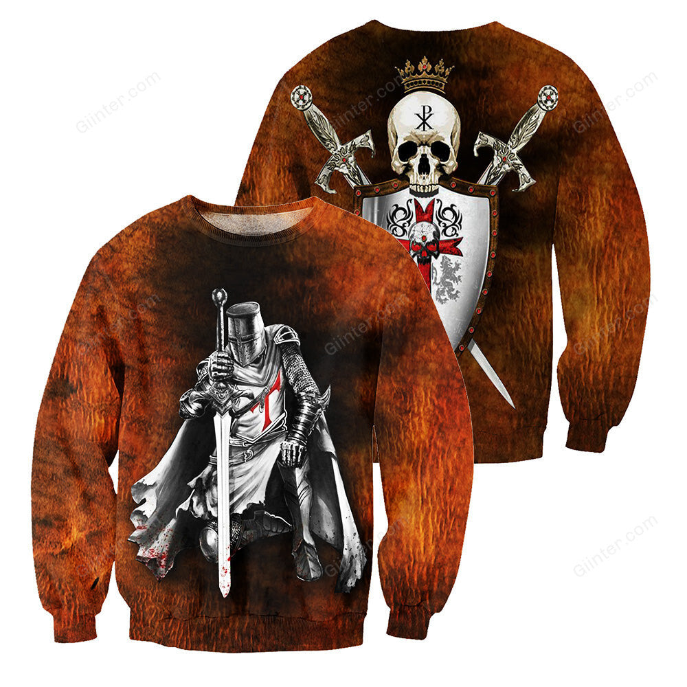 Knights Templar 3D All Over Printed Shirts For Men And Women 04