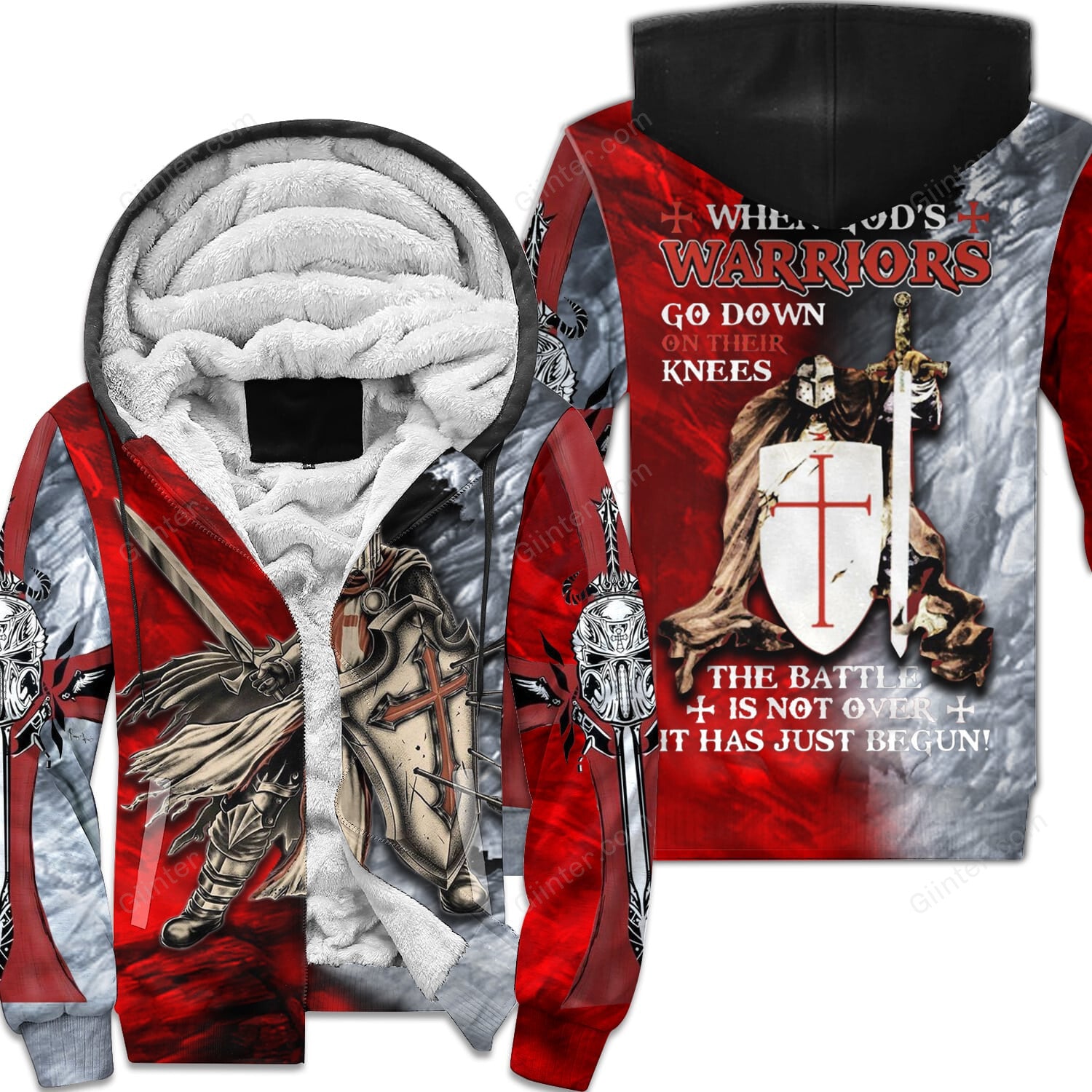 Knights Templar 3D All Over Printed Shirts For Men And Women 09