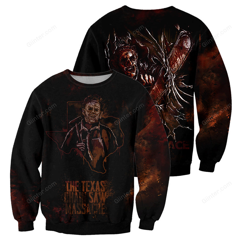 Leatherface 3D All Over Printed Shirts For Men and Women 154