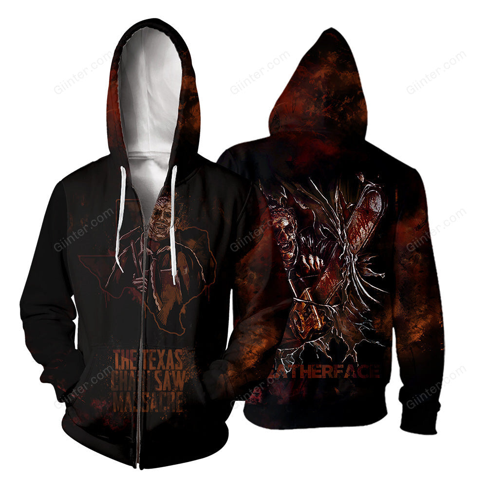 Leatherface 3D All Over Printed Shirts For Men and Women 154