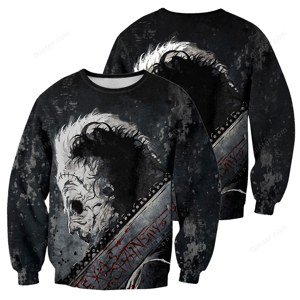 Leatherface 3D All Over Printed Shirts For Men and Women 156