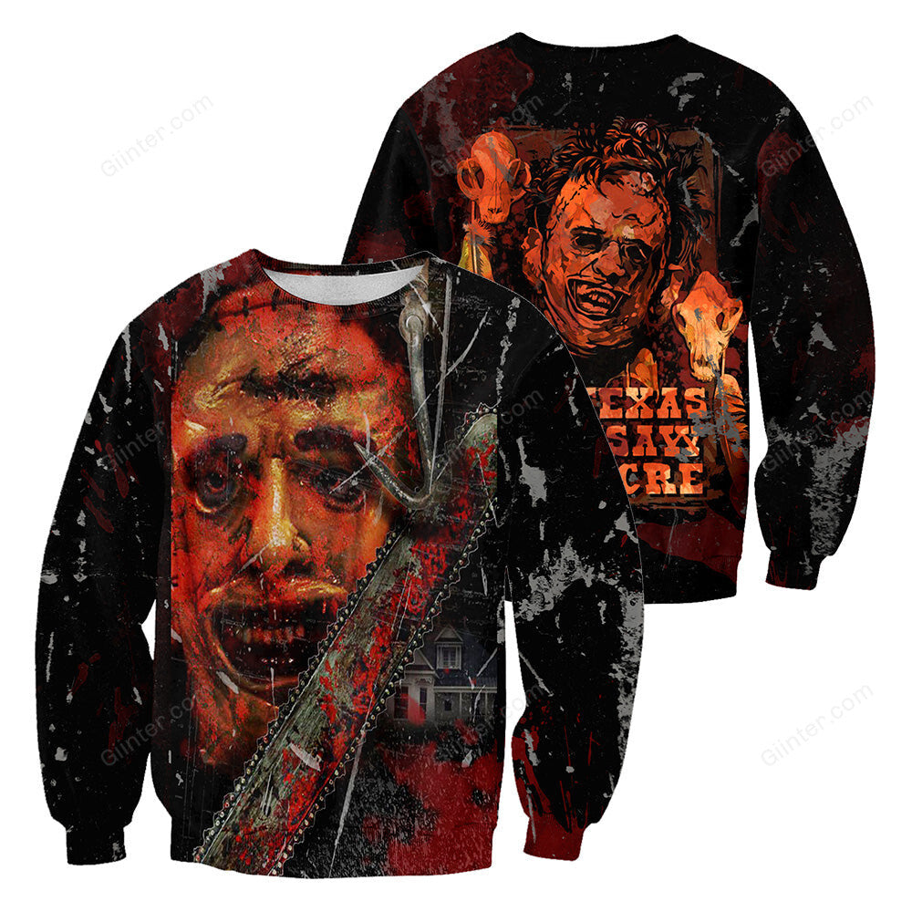 Leatherface 3D All Over Printed Shirts For Men and Women 157