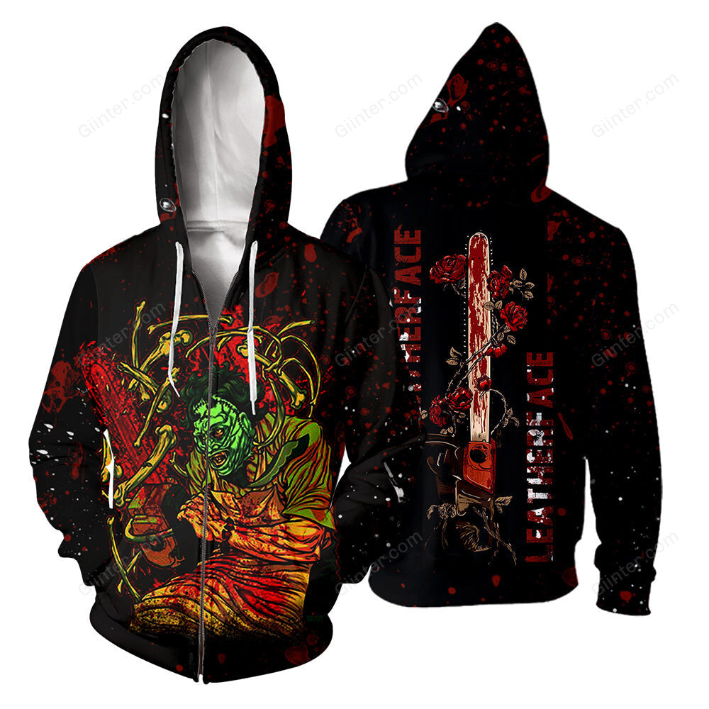 Leatherface 3D All Over Printed Shirts For Men and Women 165