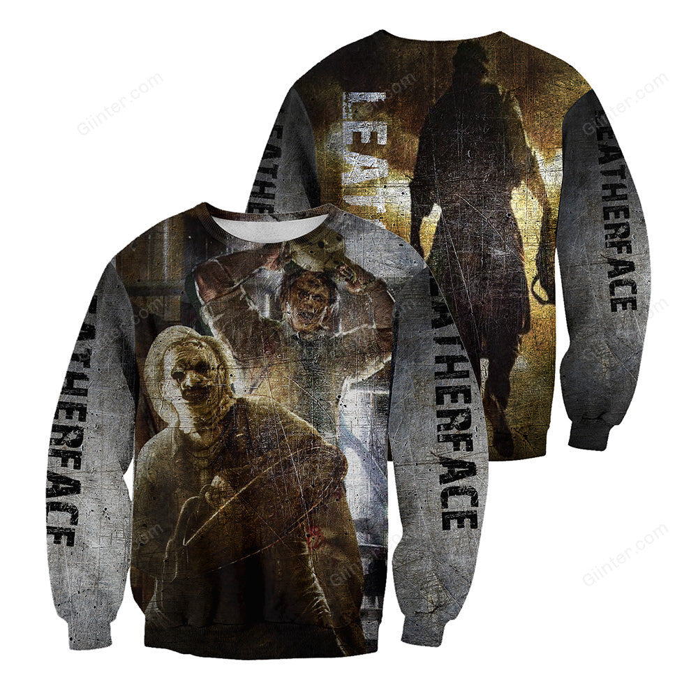 Leatherface 3D All Over Printed Shirts For Men and Women 171