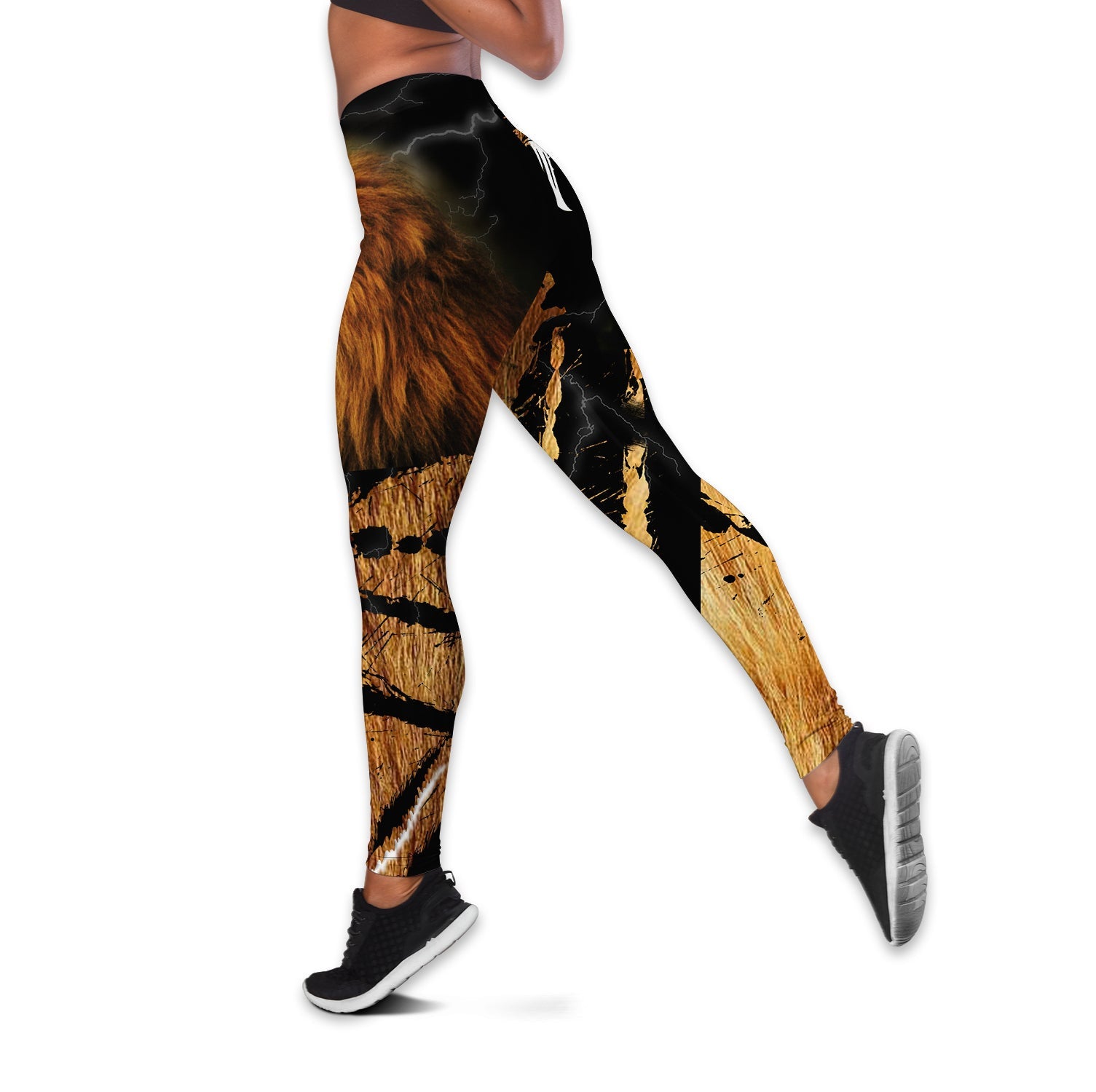 Lightning Lion 3D All Over Printed Shirts For Men And Women 03
