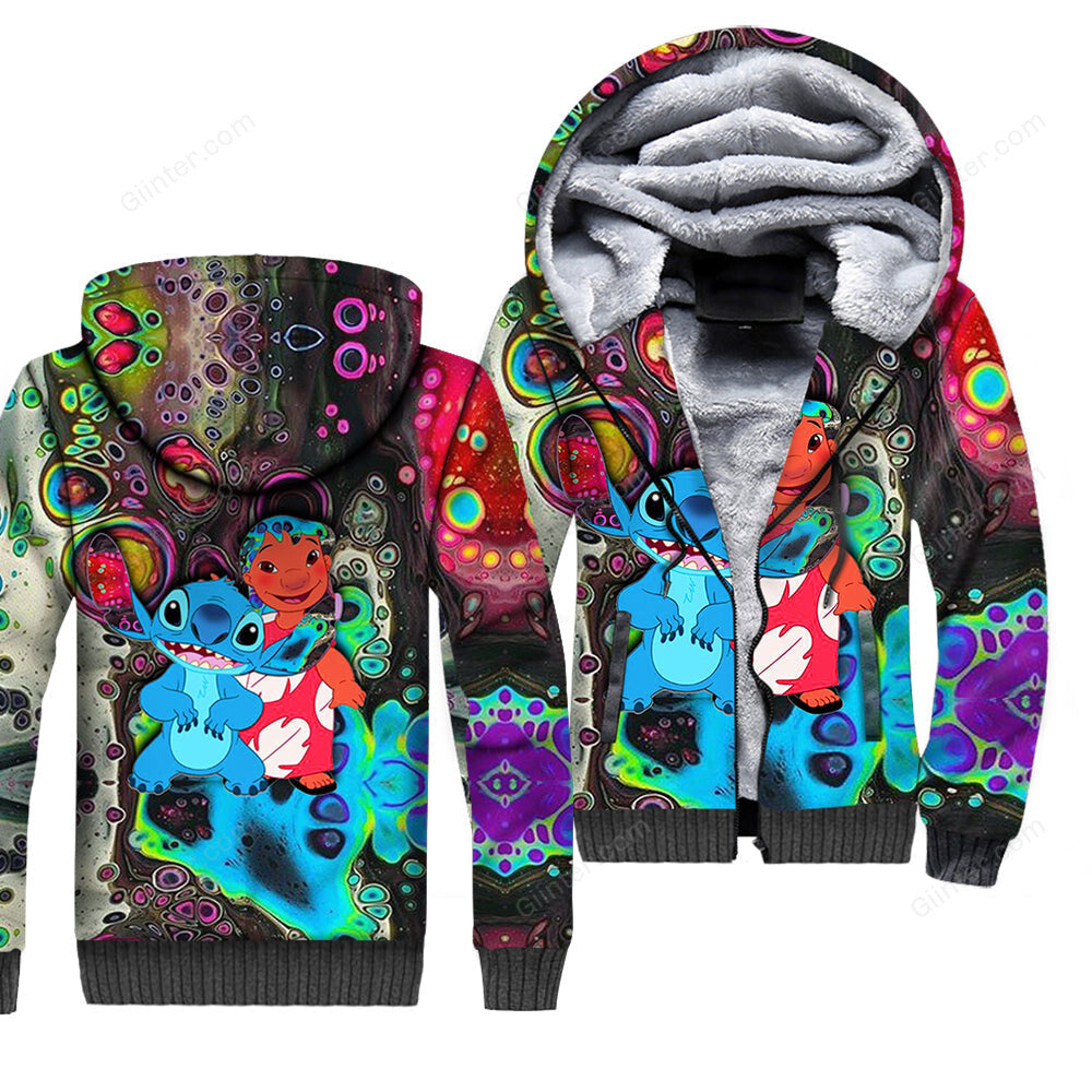 Lilo And Stitch 3D All Over Printed Shirts For Men And Women