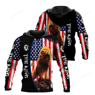 Lion 3D All Over Printed Shirts For Men And Women 02