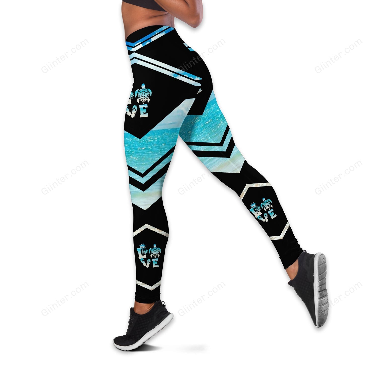 Love Sea Turtle 3D All Over Printed Shirts For Men And Women 76