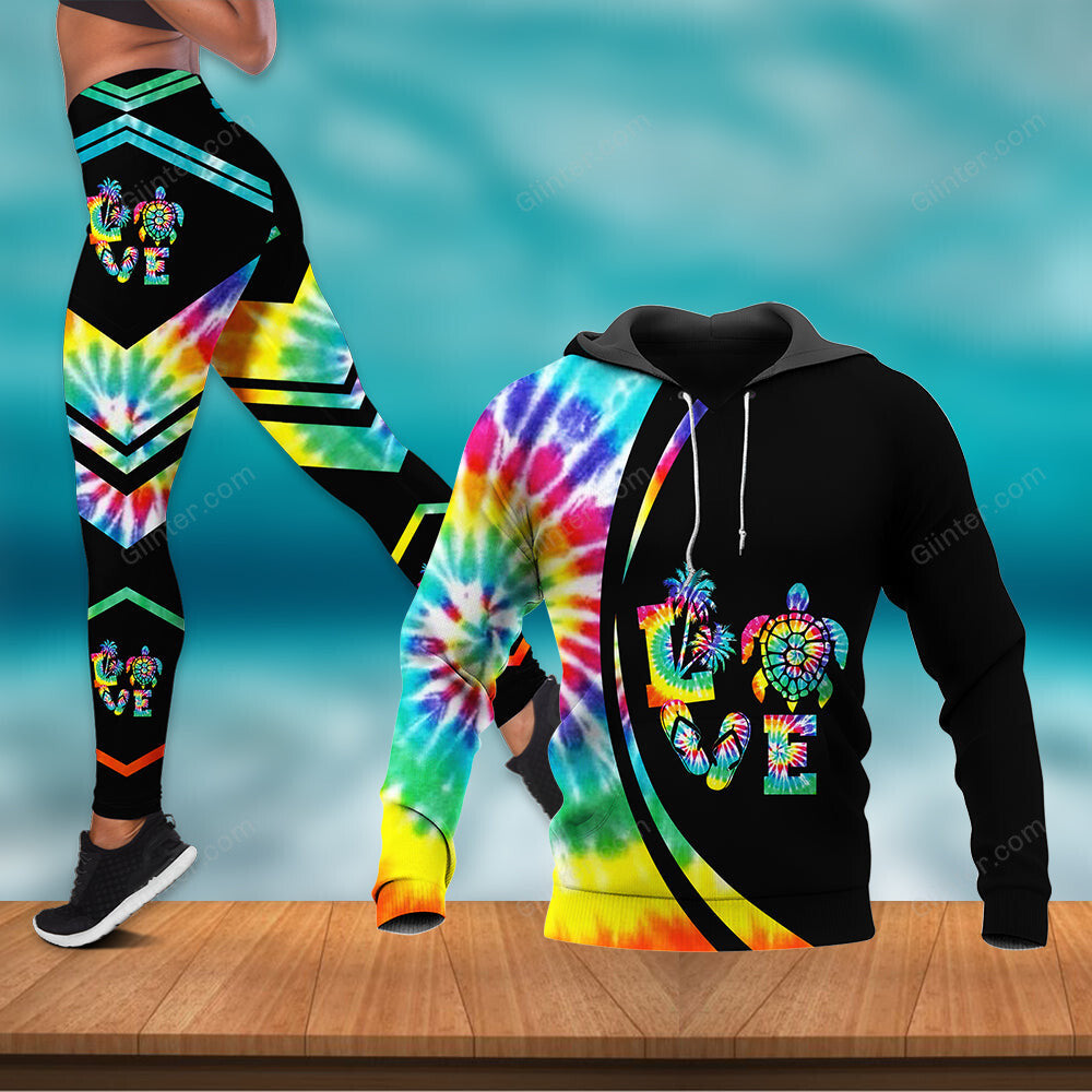 Love Sea Turtle Combo Hoodie & Legging 75