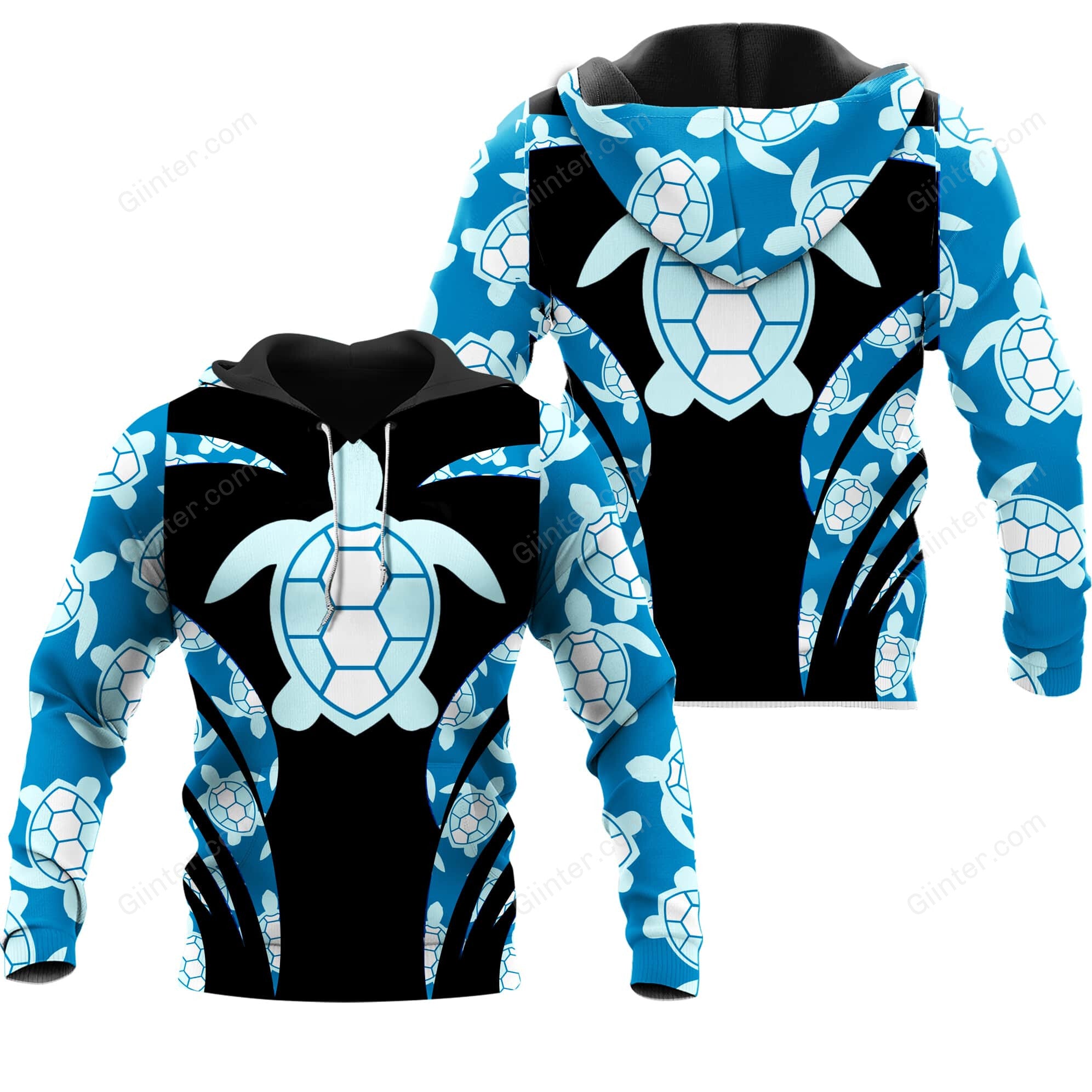 Love Sea Turtle Combo Women Hoodie & Legging 78