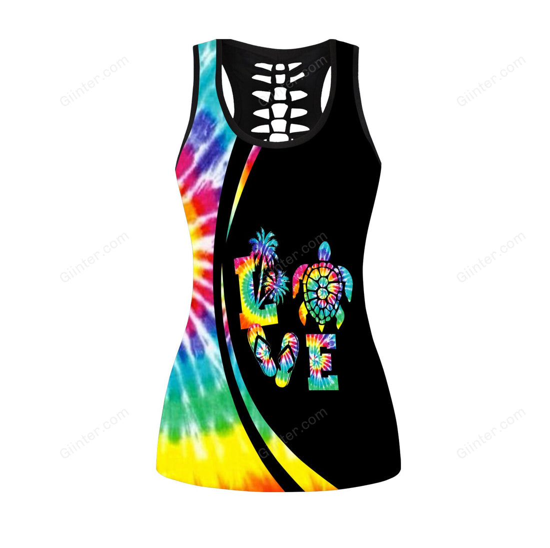 Love Sea Turtle Women Tank Top & Leggings 75