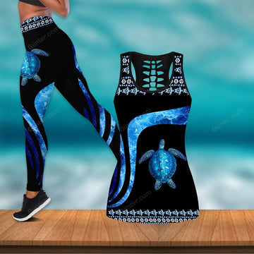 Love Sea Turtle Women Tank Top & Leggings 77