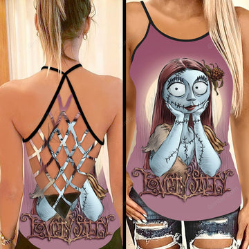 Lovely Sally Criss-Cross Tank Top GINNBC76488