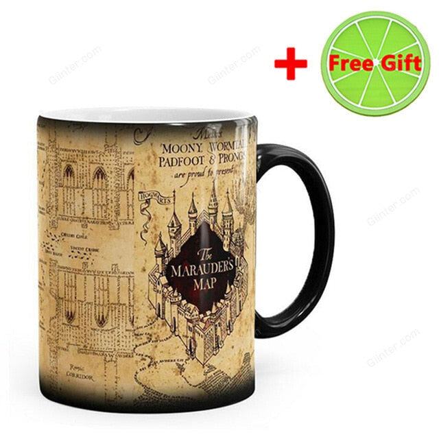 Magic Mug Harry Potter Changing Mug Marauders Map