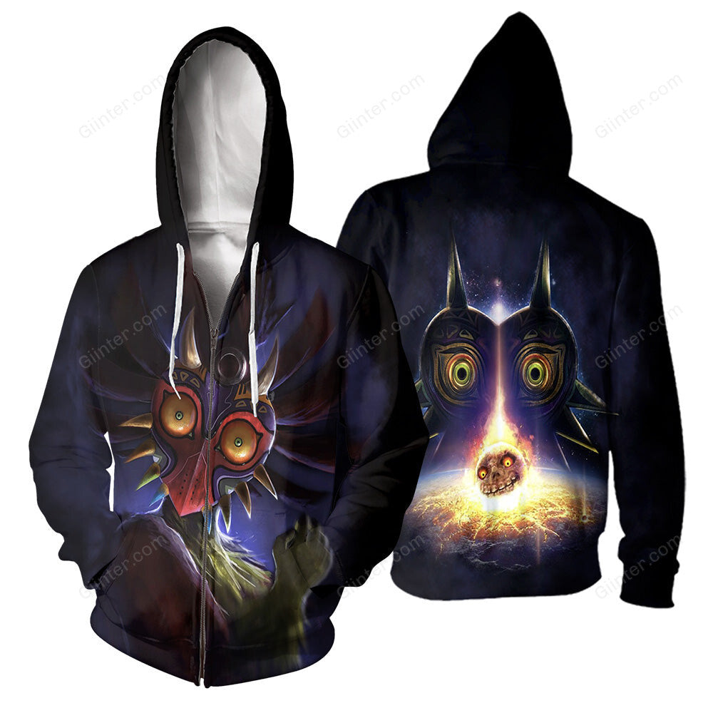 Majora's Mask 3D All Over Printed Shirts For Men and Women 03