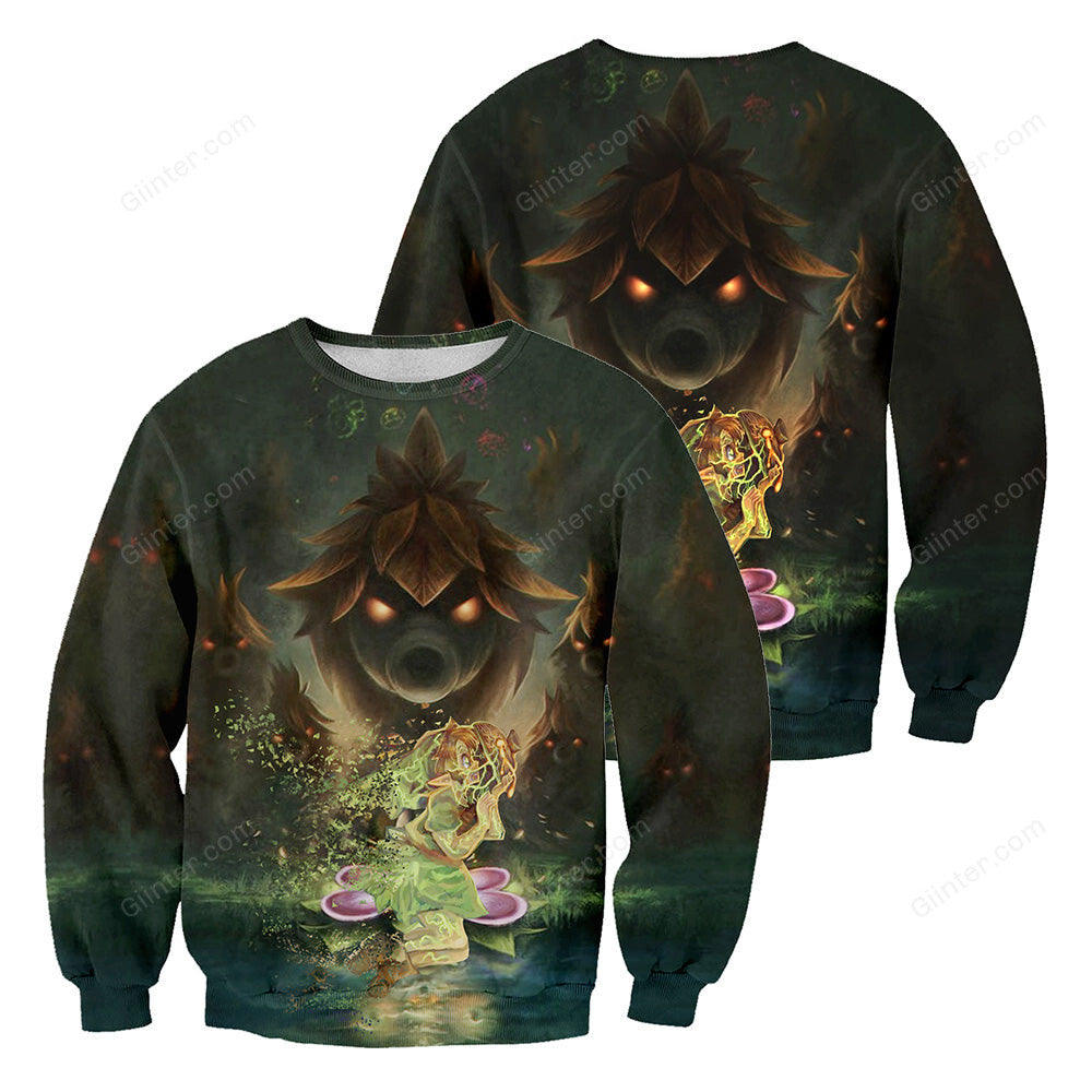 Majora's Mask 3D All Over Printed Shirts For Men and Women 04