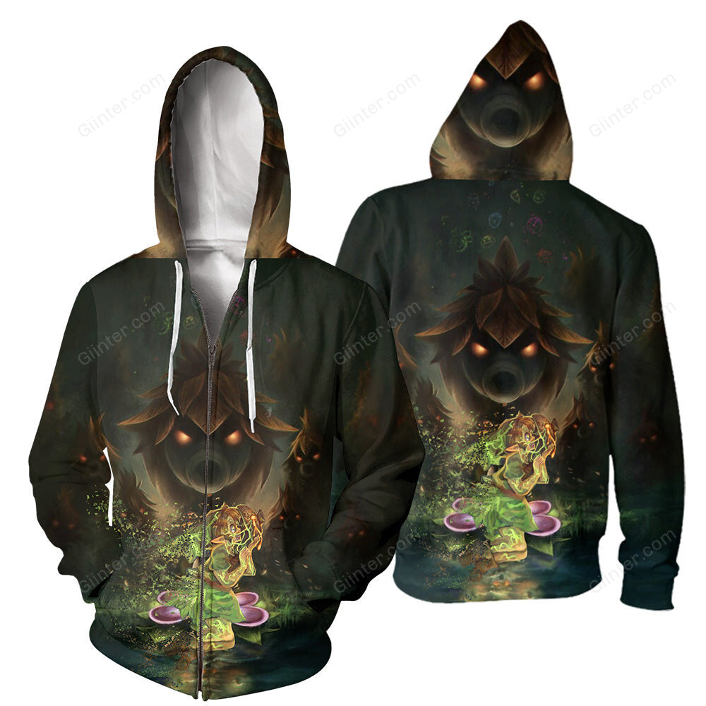 Majora's Mask 3D All Over Printed Shirts For Men and Women 04