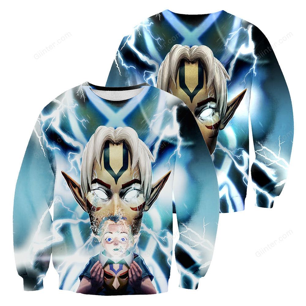 Majora's Mask 3D All Over Printed Shirts For Men and Women 07