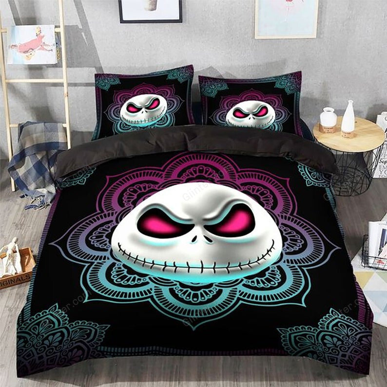 jack skellington bedding set