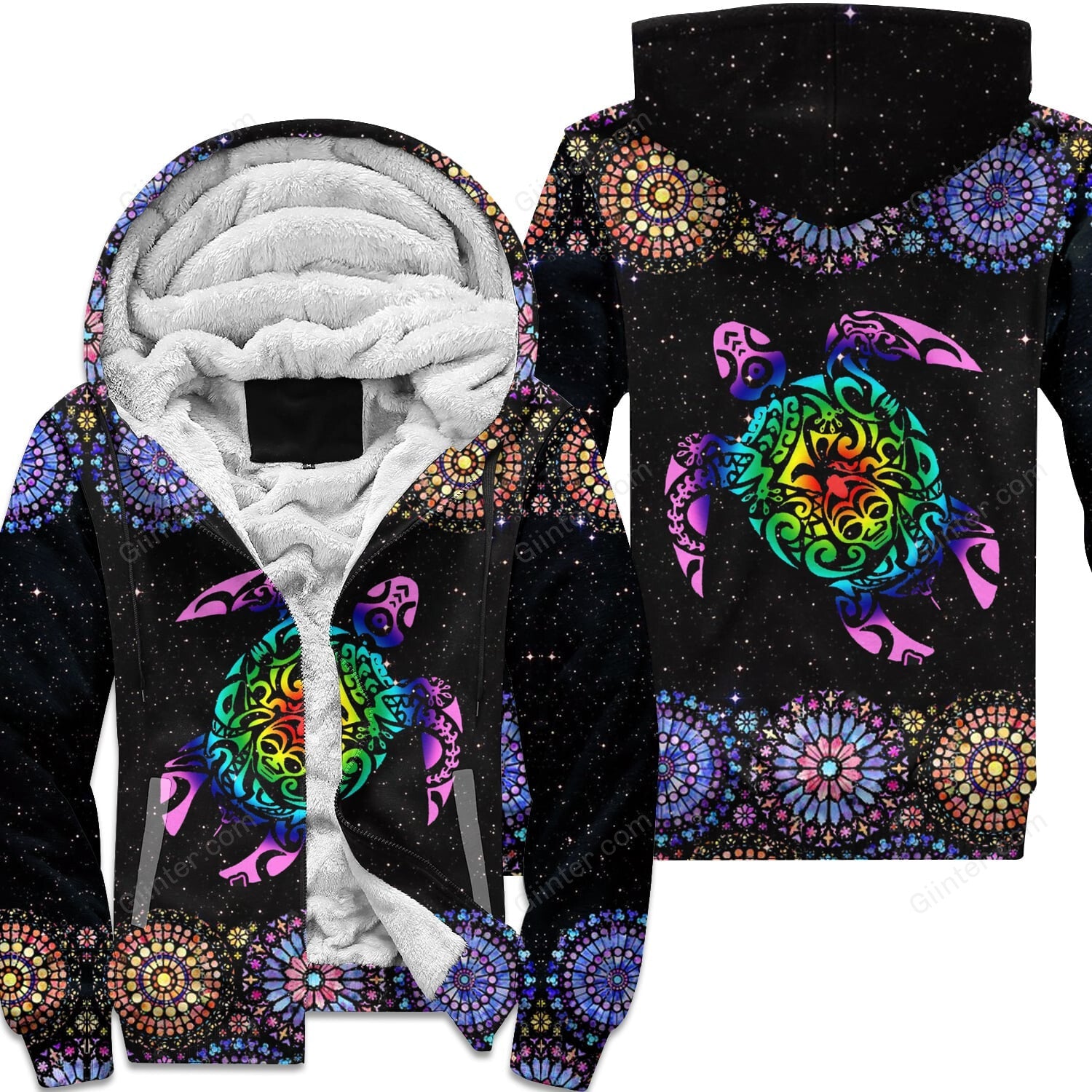 Mandala Turtle 3D All Over Printed Shirts For Men And Women 64