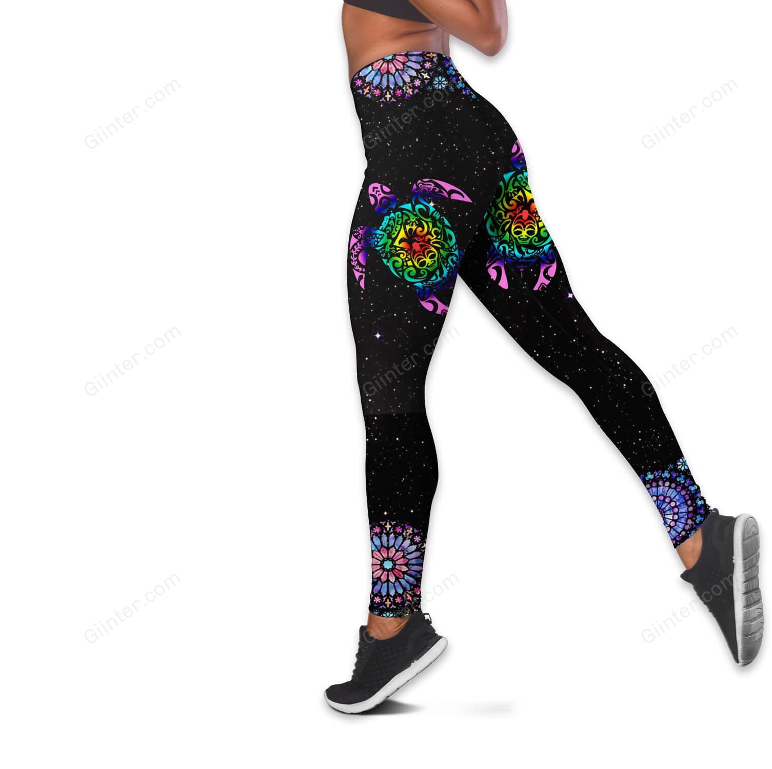 Mandala Turtle Combo Hoodie & Legging 64