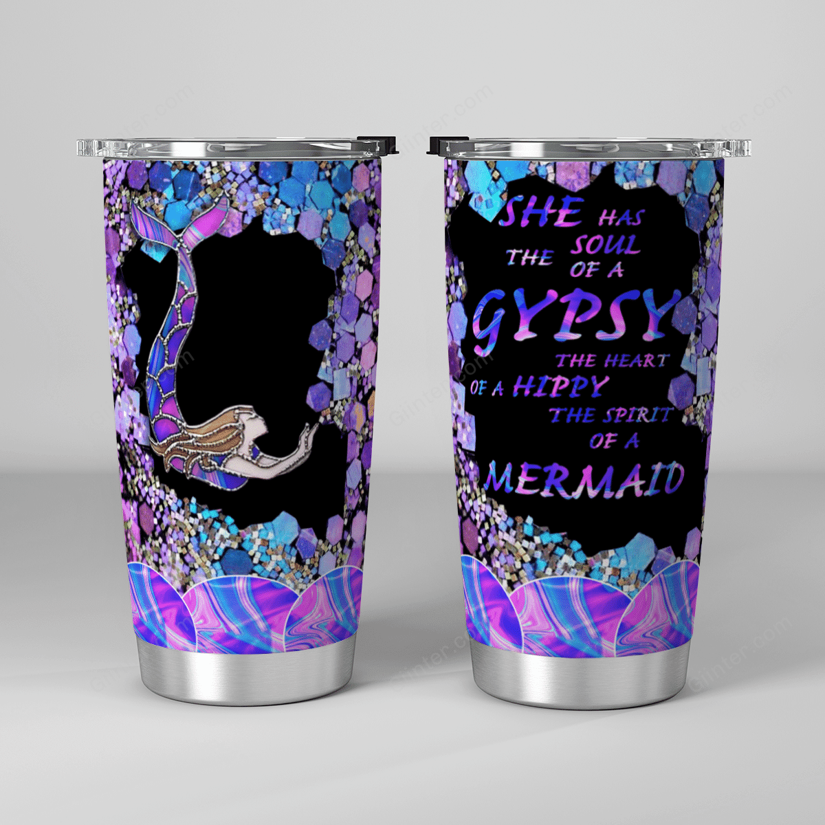 Mermaid Tumbler 07