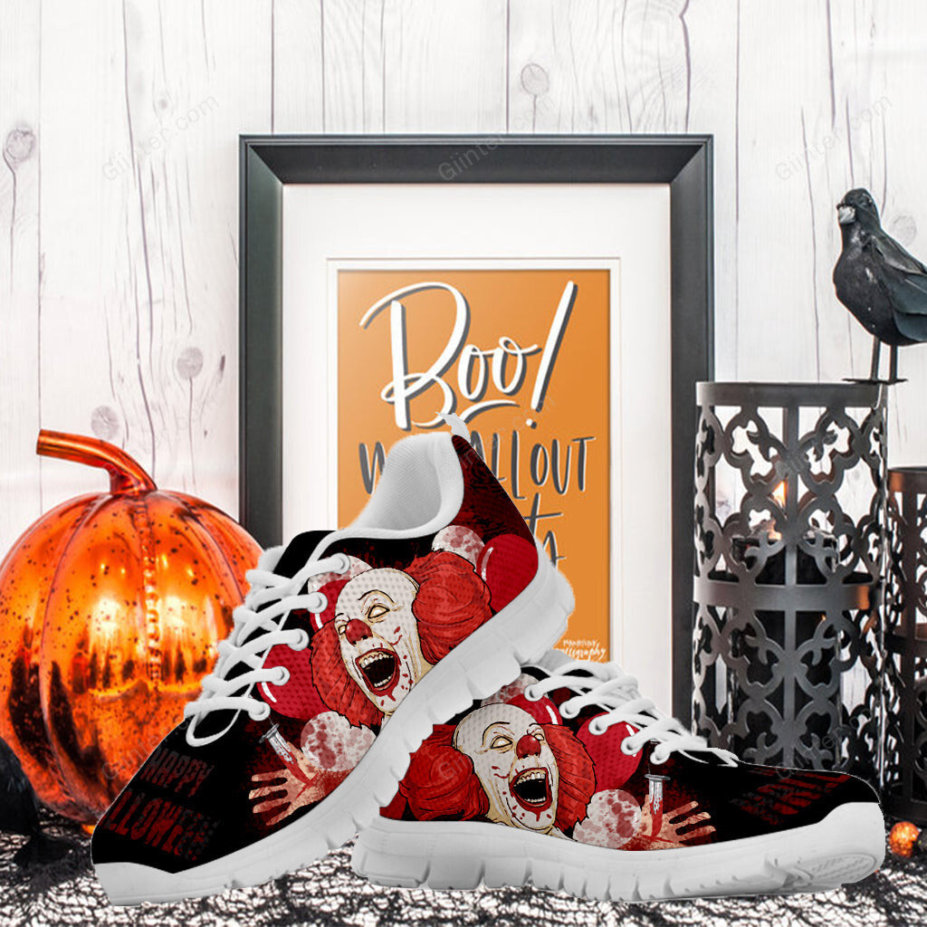 Mesh Running Shoes - Clown