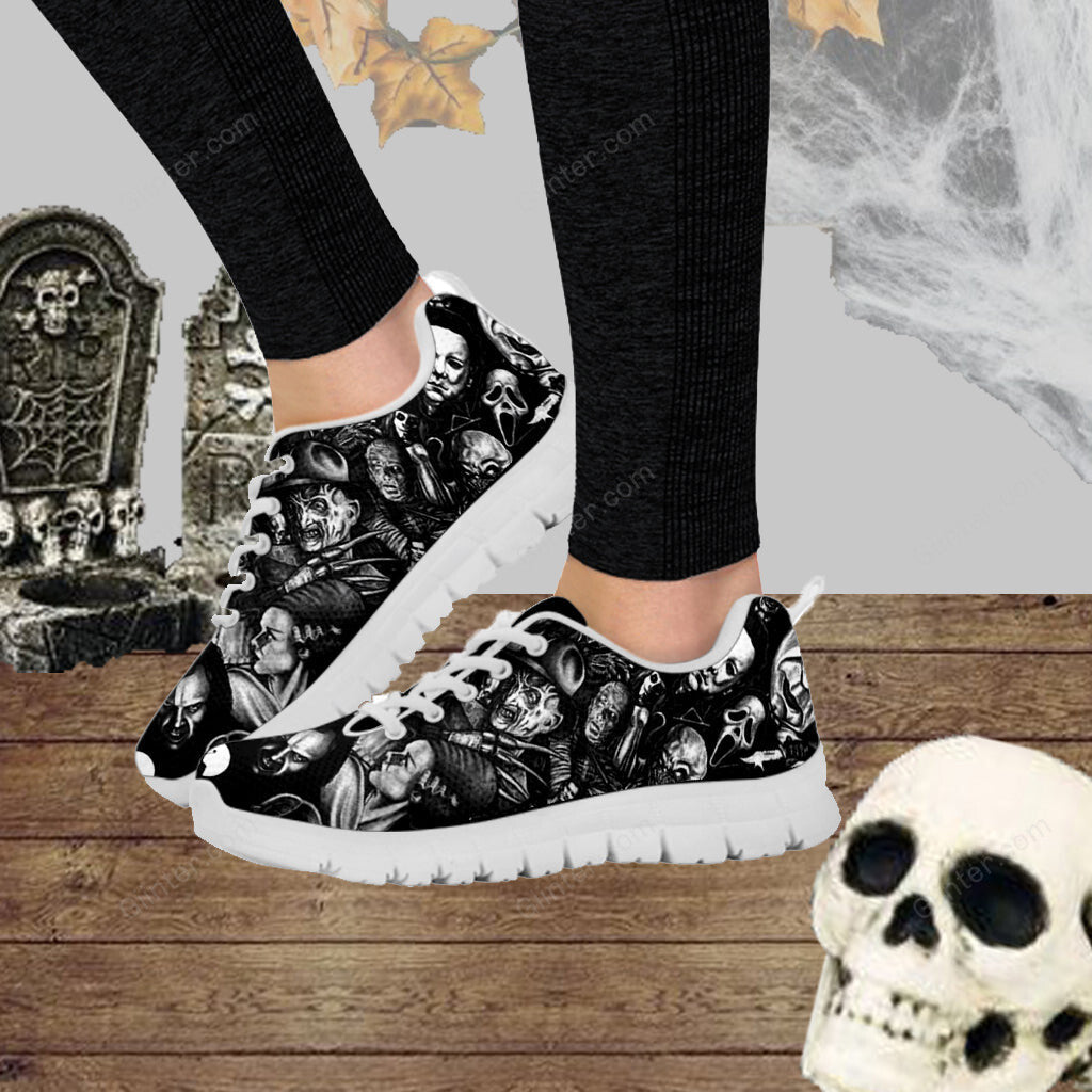 MESH RUNNING SHOES - HORROR MOVIES