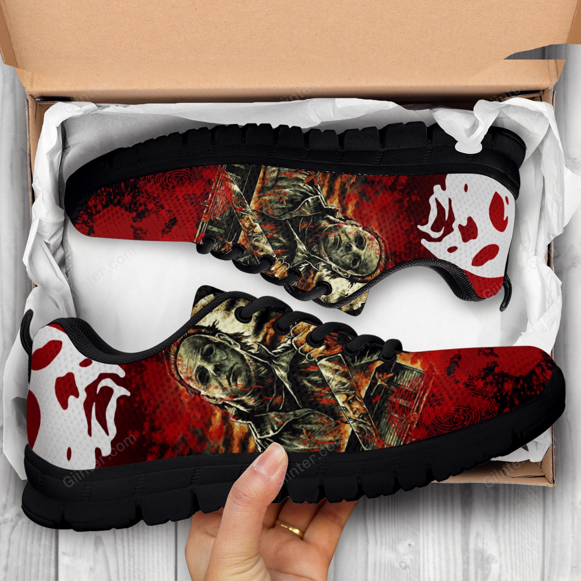 MESH RUNNING SHOES - Michael Myers