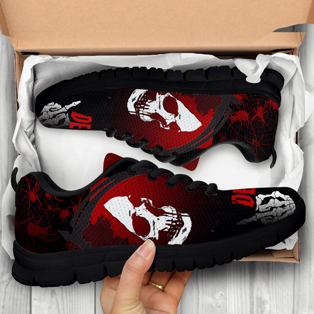 MESH RUNNING SHOES - Skulls