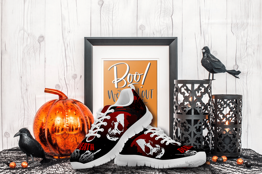 MESH RUNNING SHOES - Skulls