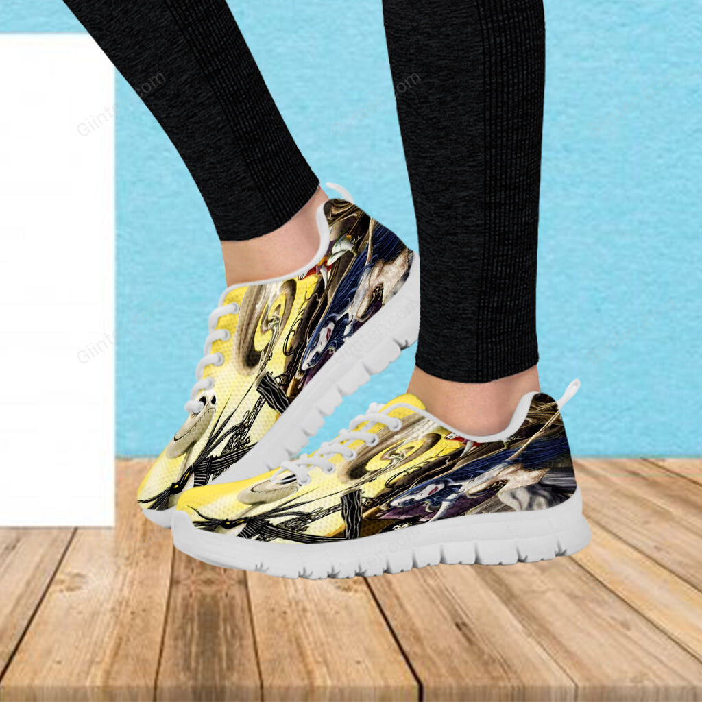 MESH RUNNING SHOES - The Nightmare Before Christmas 01