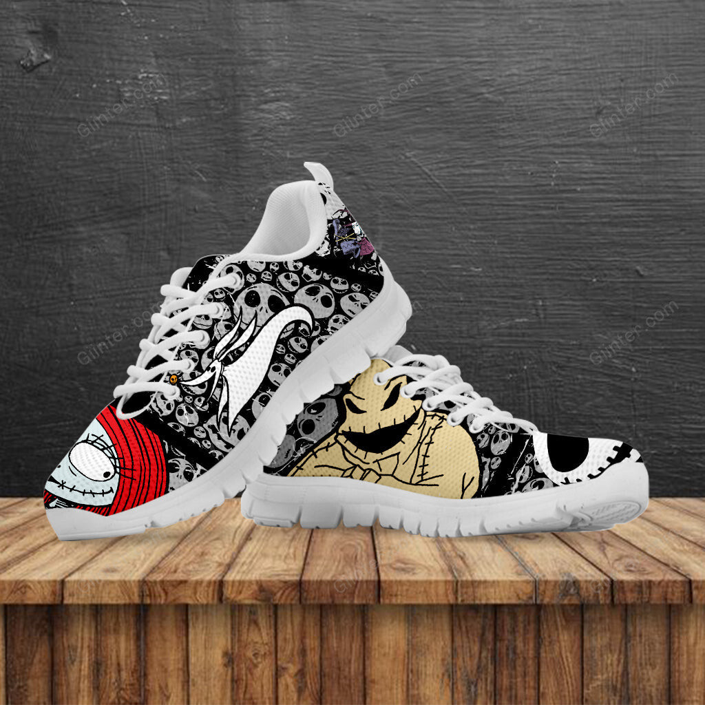 MESH RUNNING SHOES - The Nightmare Before Christmas 01