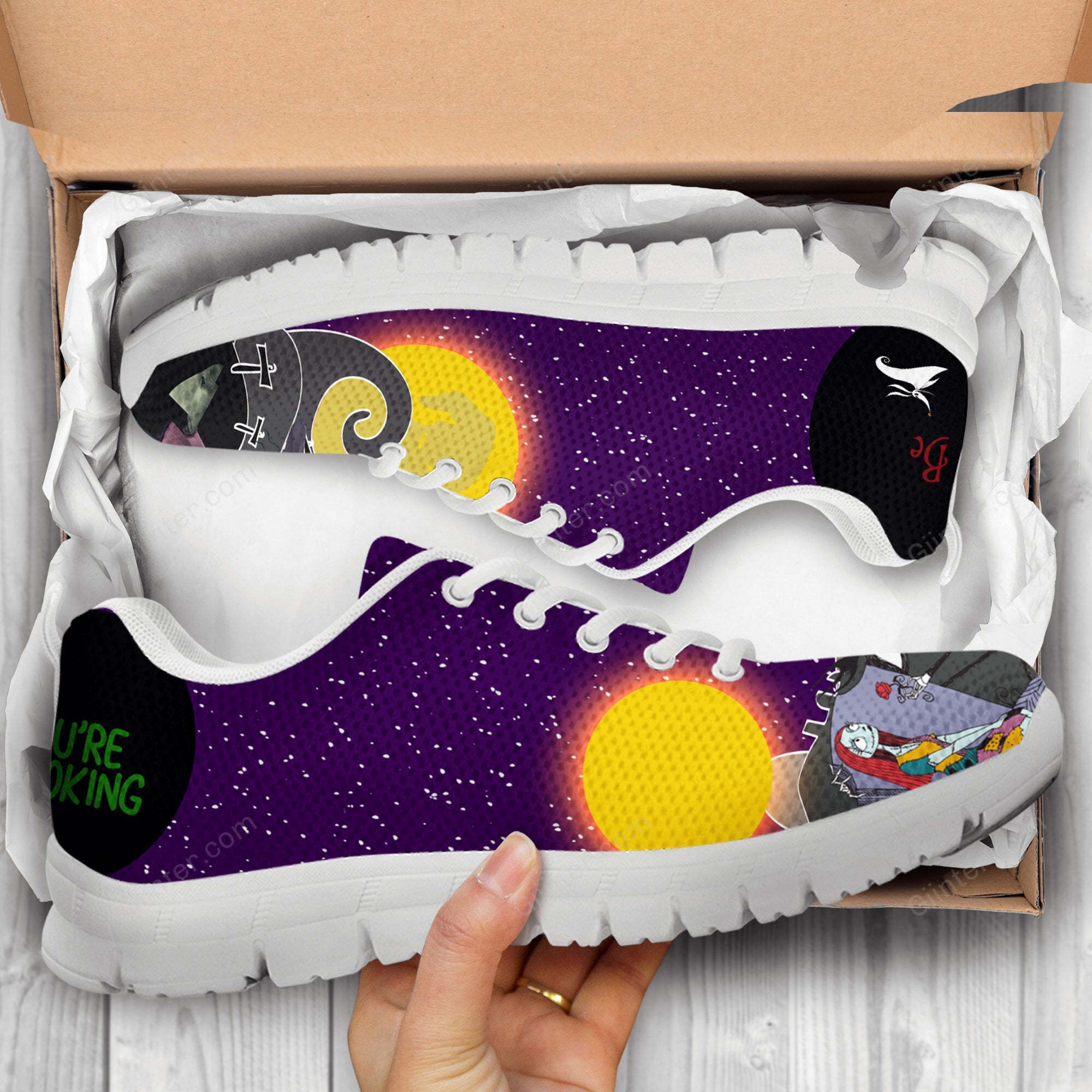 MESH RUNNING SHOES - The Nightmare Before Christmas GINNBC873