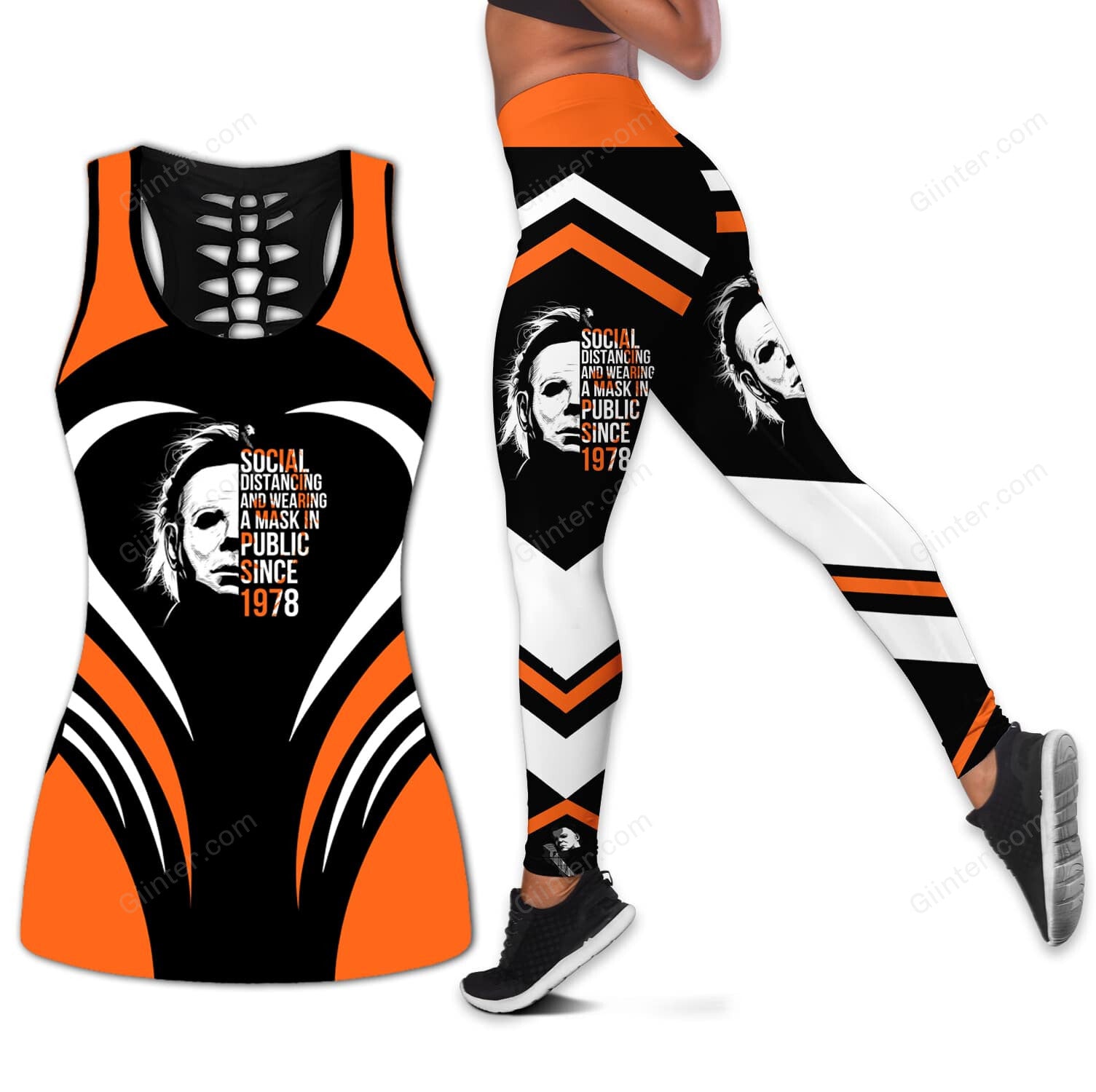 Michael Myers Women Tank Top & Leggings GINHR362