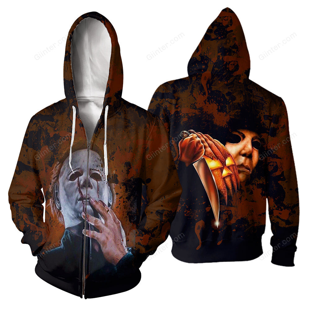 Michael Myers 3D All Over Printed Shirts For Men and Women 01