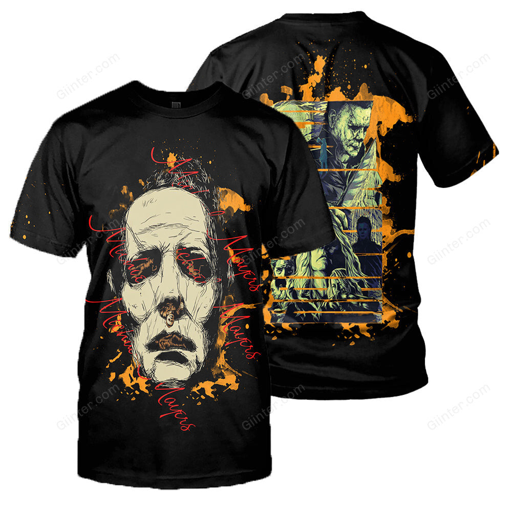 Michael Myers 3D All Over Printed Shirts For Men and Women 05