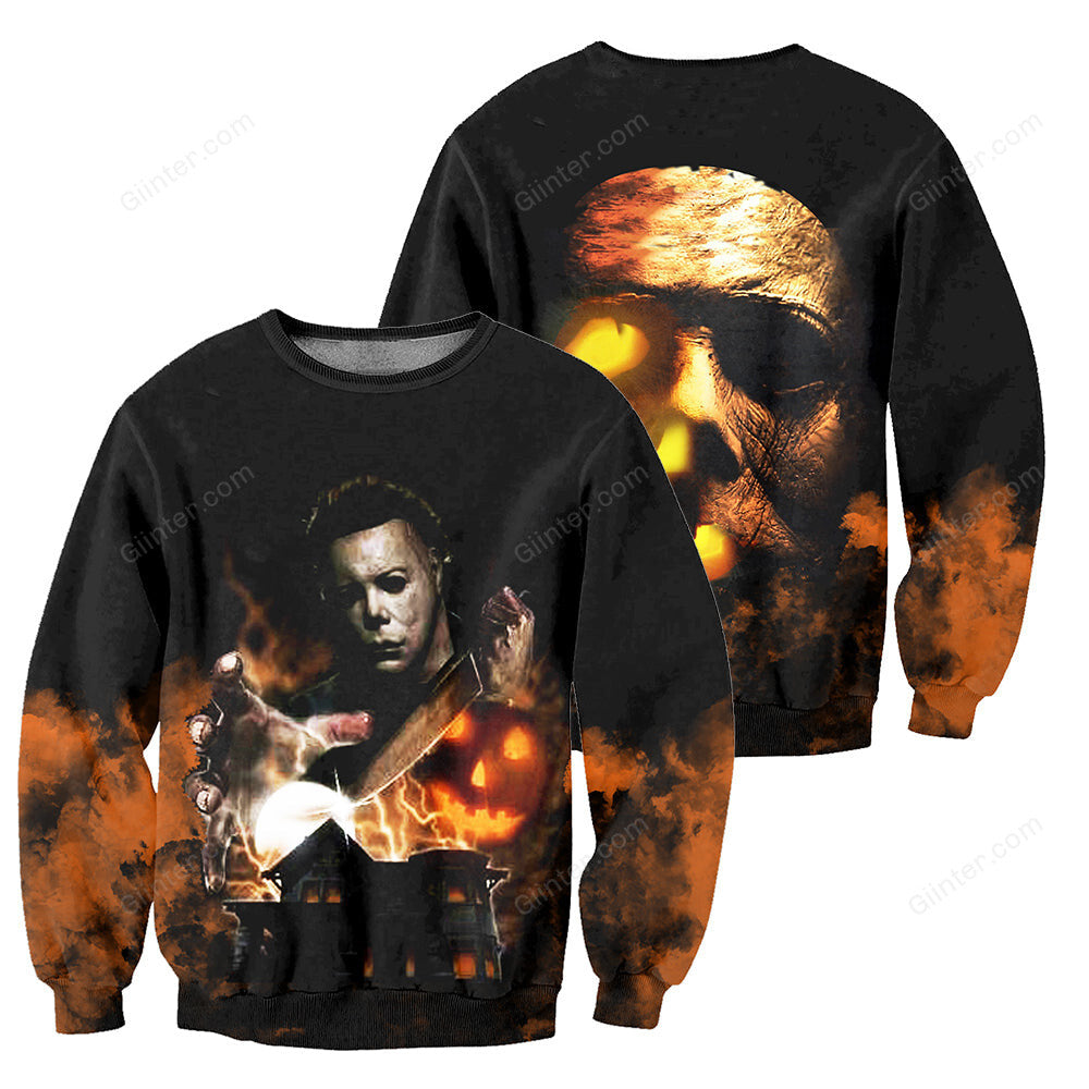 Michael Myers 3D All Over Printed Shirts For Men and Women 07