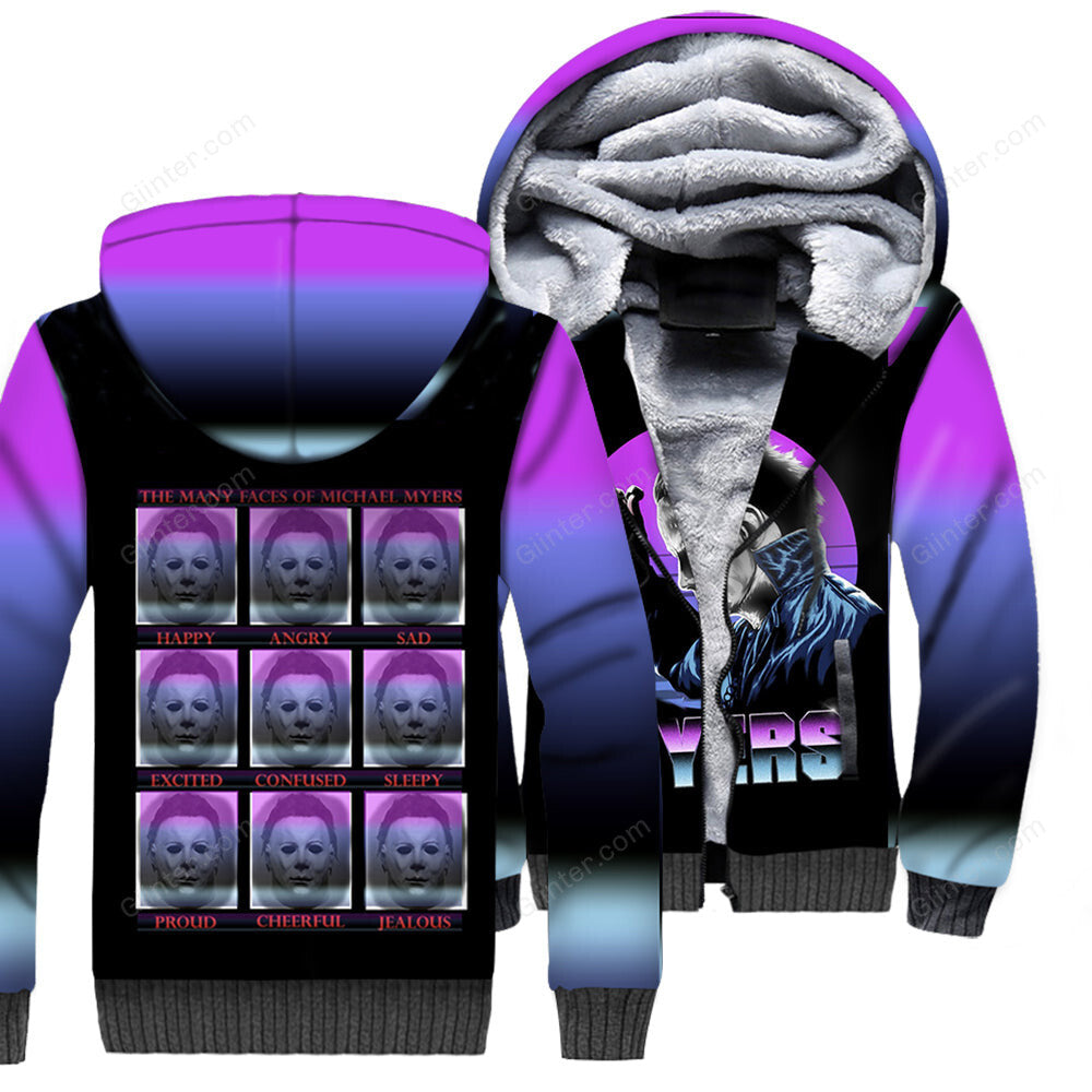 Michael Myers 3D All Over Printed Shirts For Men and Women 09