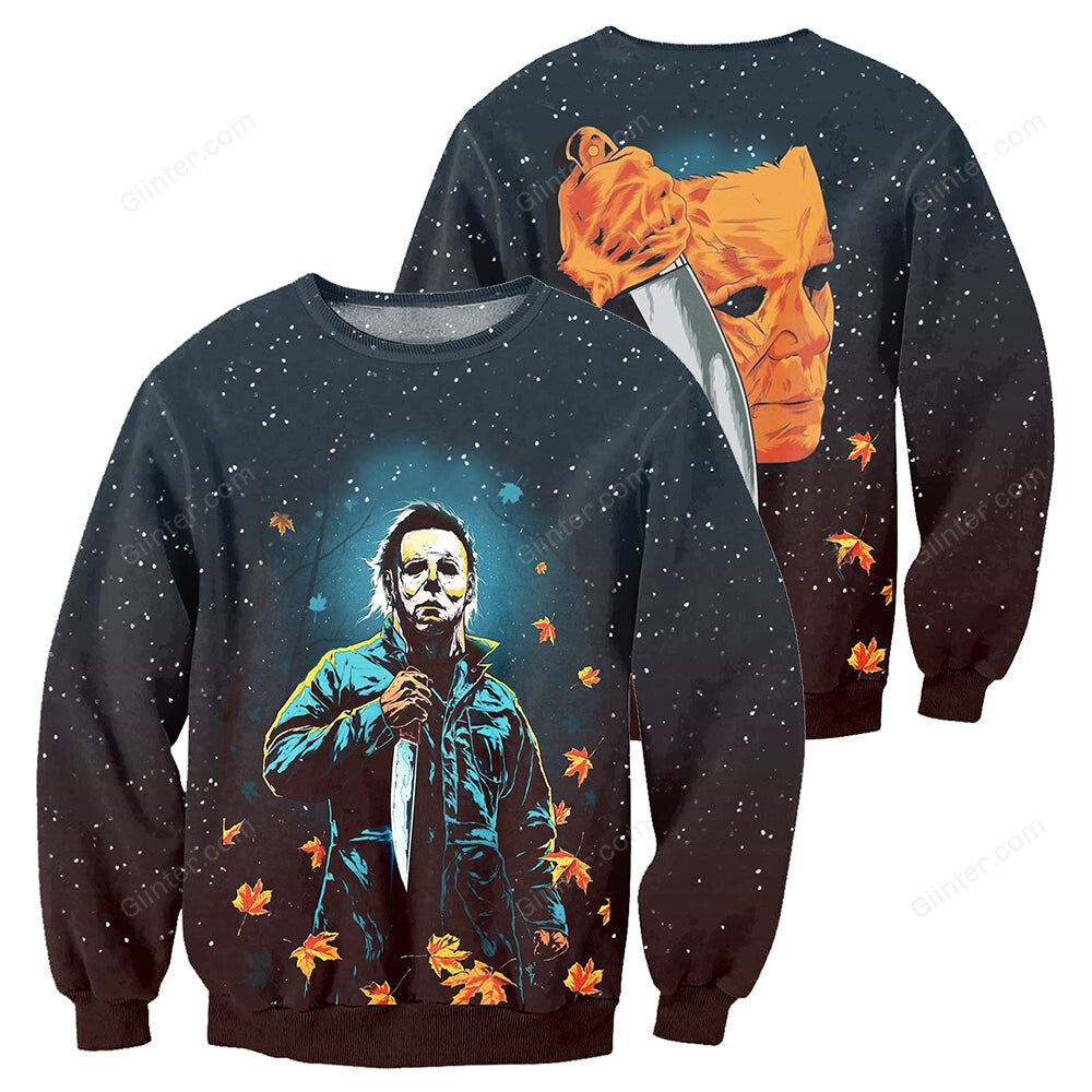 Michael Myers 3D All Over Printed Shirts For Men and Women 10