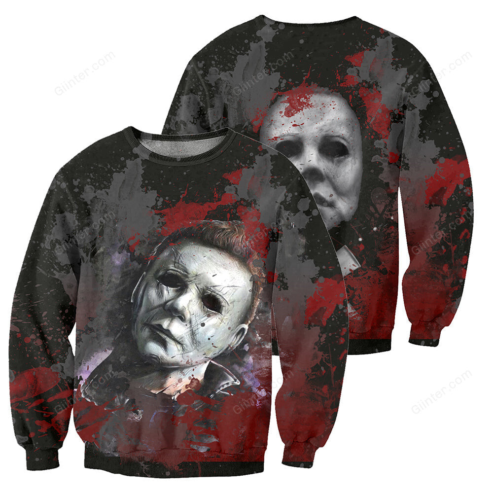 Michael Myers 3D All Over Printed Shirts For Men and Women 11