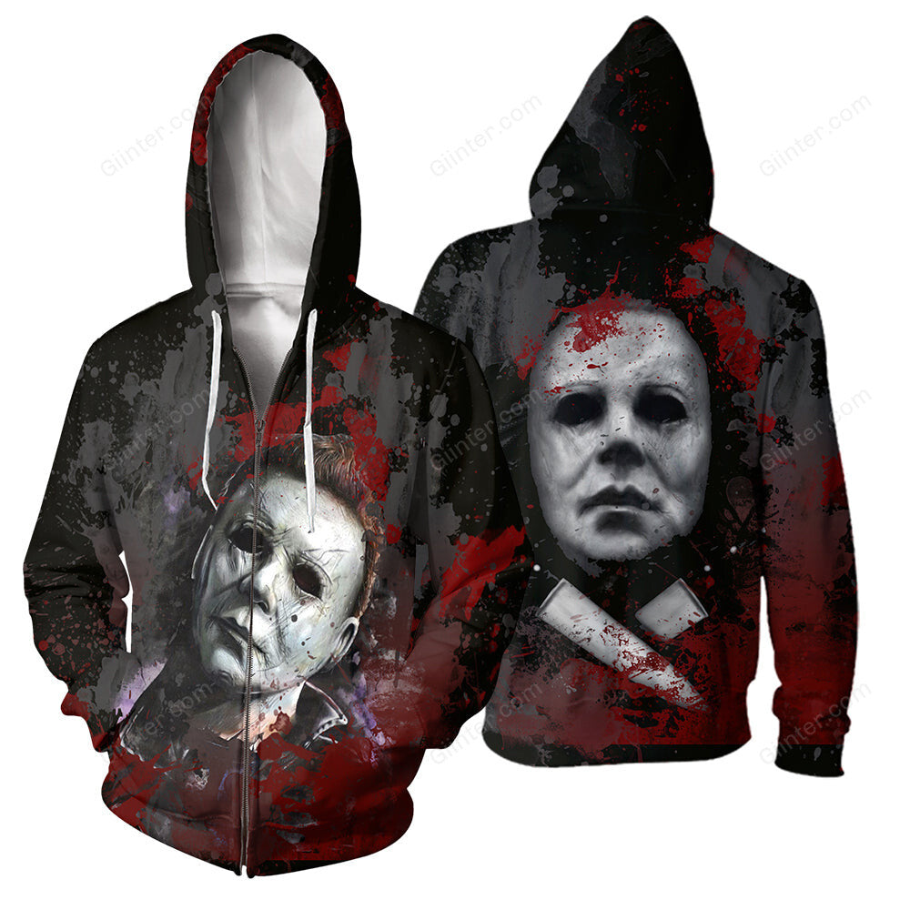 Michael Myers 3D All Over Printed Shirts For Men and Women 11