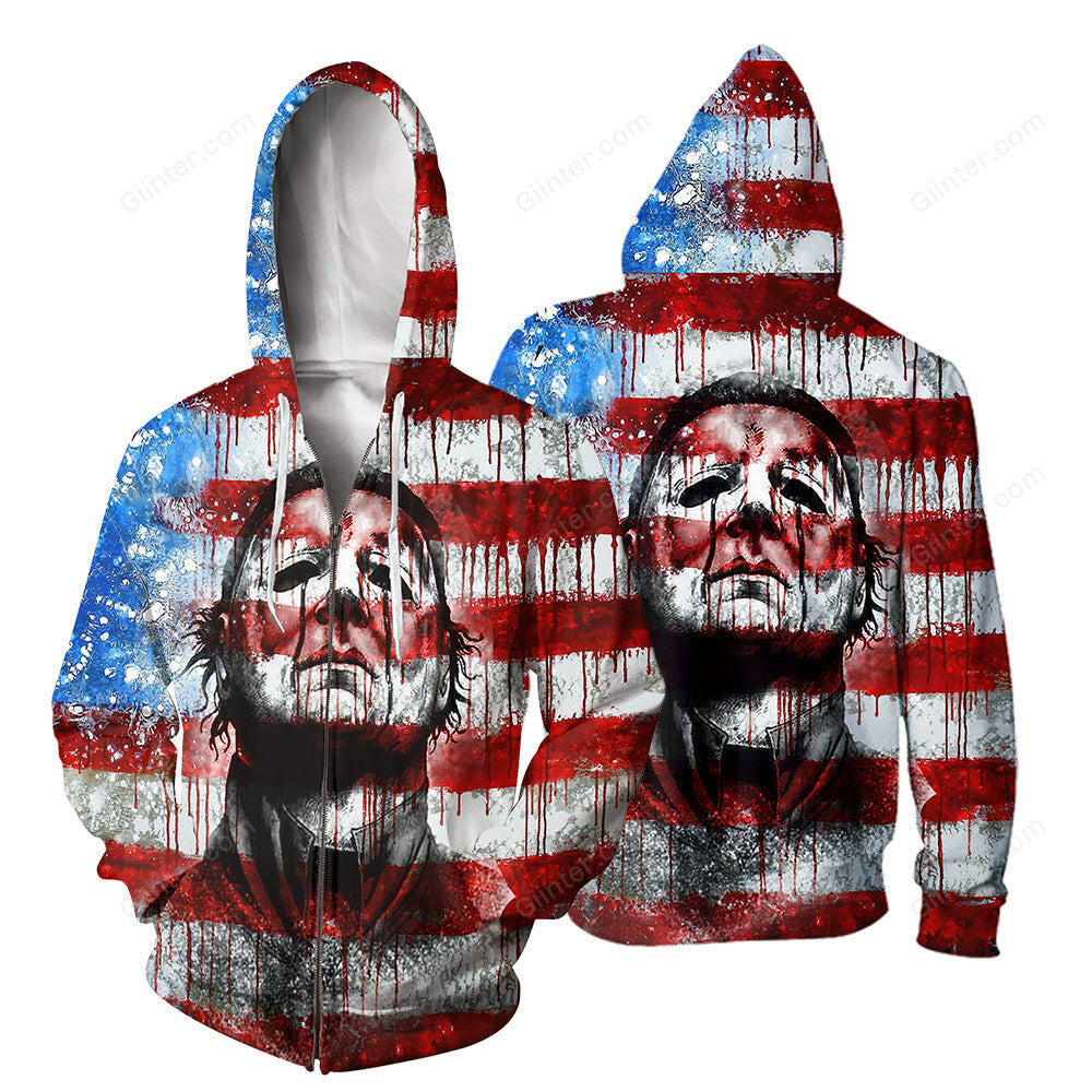 Michael Myers 3D All Over Printed Shirts For Men and Women 112